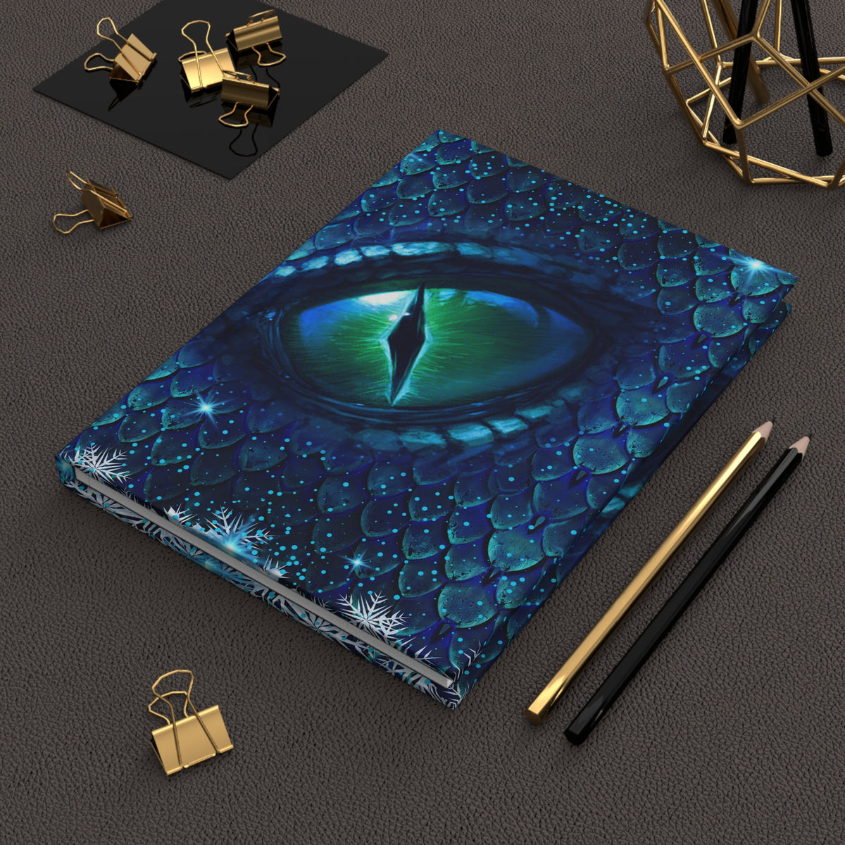 Blue Dragon Hardcover Journal Matte