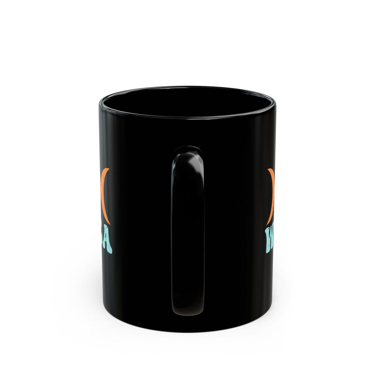 WICCA 11oz Black Mug