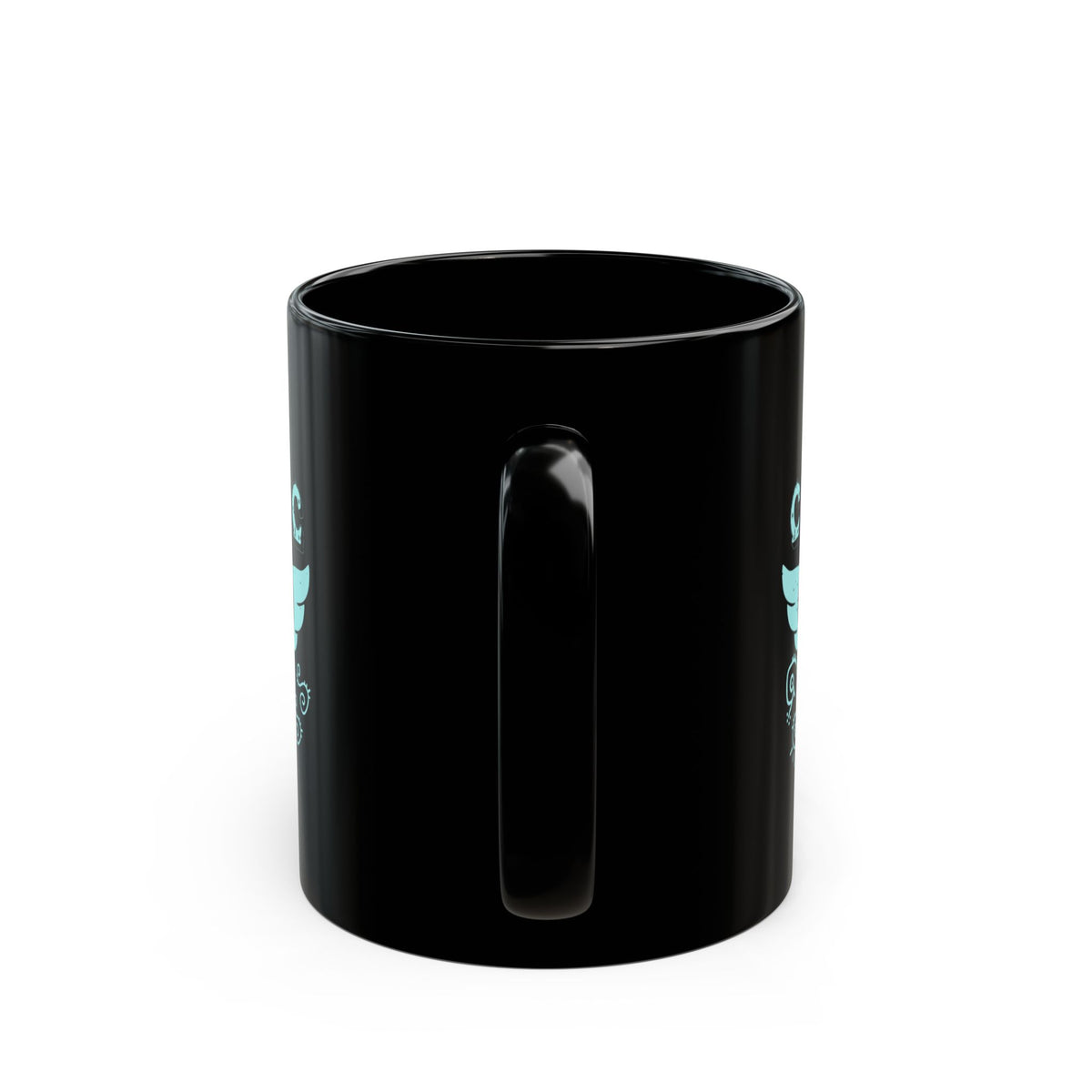 Celtic Goddess 11oz Black Mug