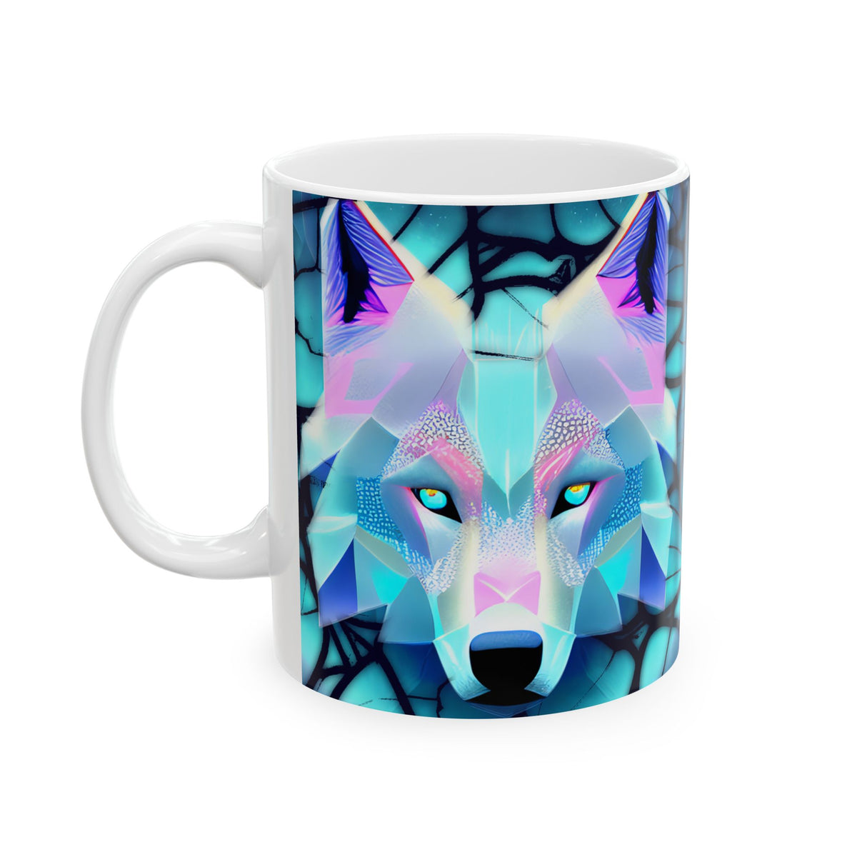 Wolf Ceramic Mug 11oz