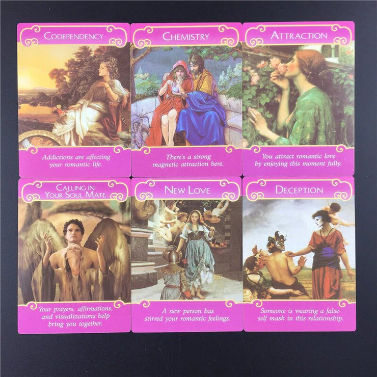 The Romance Angels Oracle Cards