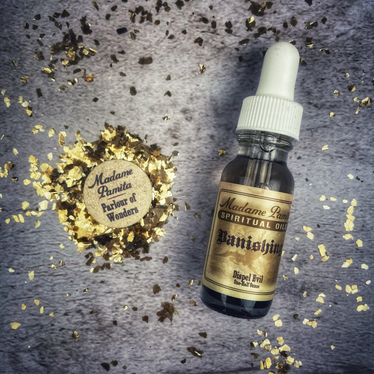 Banishing Oil by Madame Pamita