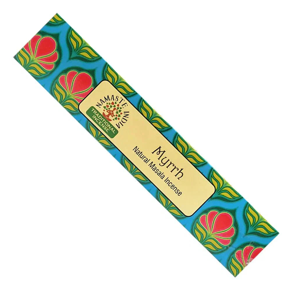 Incense Stick - Namaste India - Myrrh 15g
