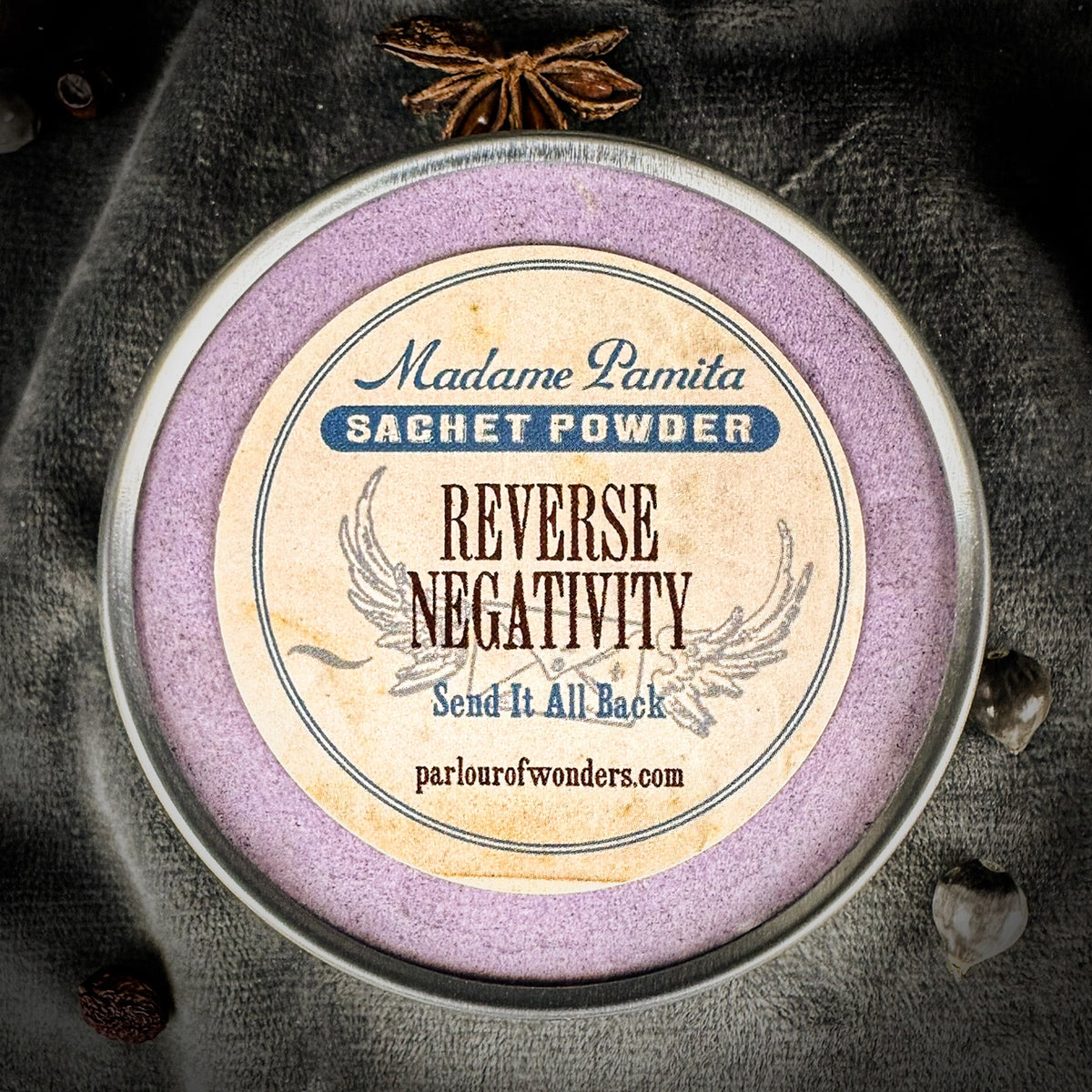 Reverse Negativity Sachet Powder by Madame Pamita