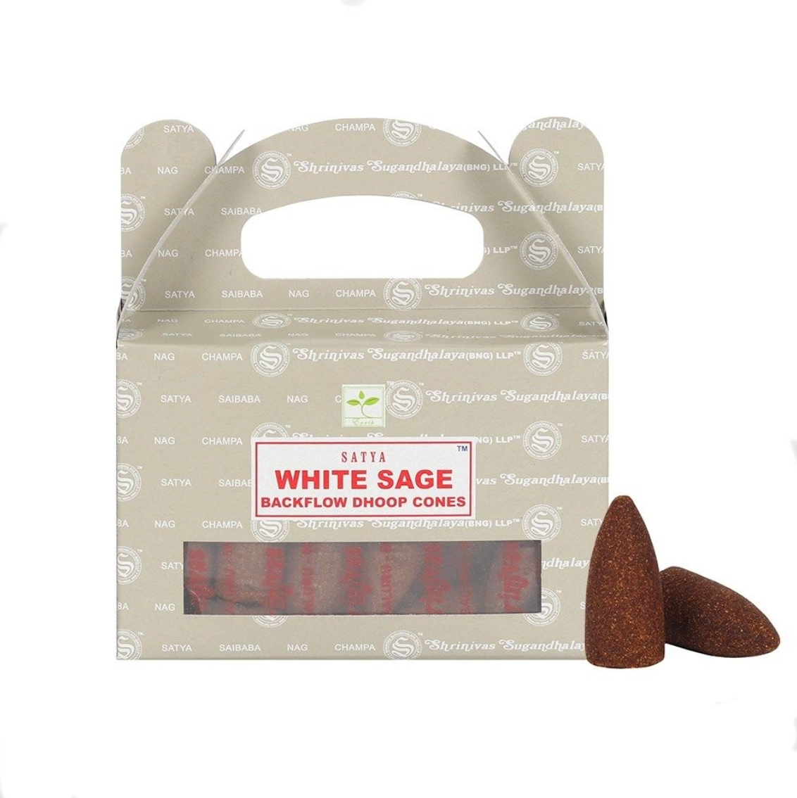 Backflow Incense Cones - Satya