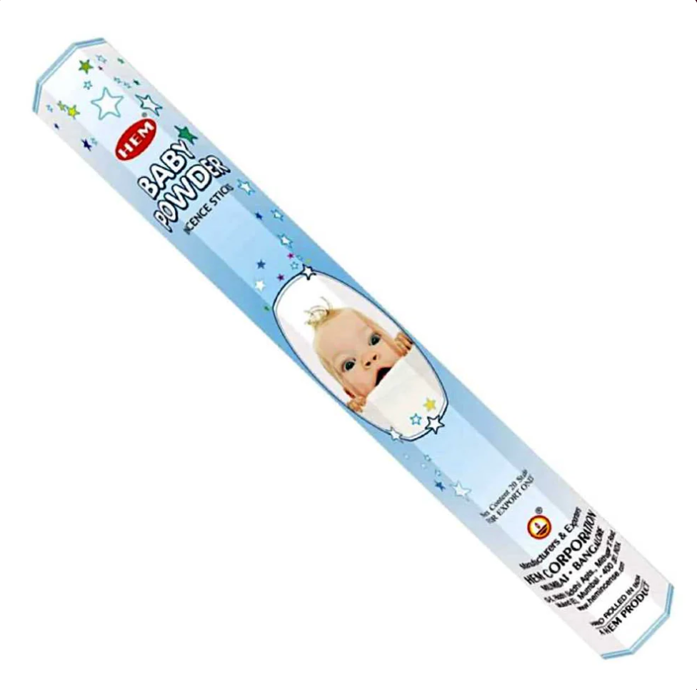 Incense Stick - Baby Powder - 20ct