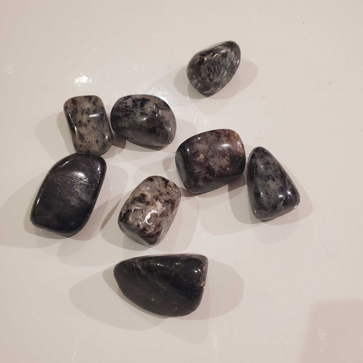 Astrophyllite Tumbled Pocket Stone