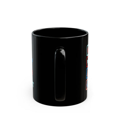EAT SLEEP WICCA REPEAT 11oz Black Mug