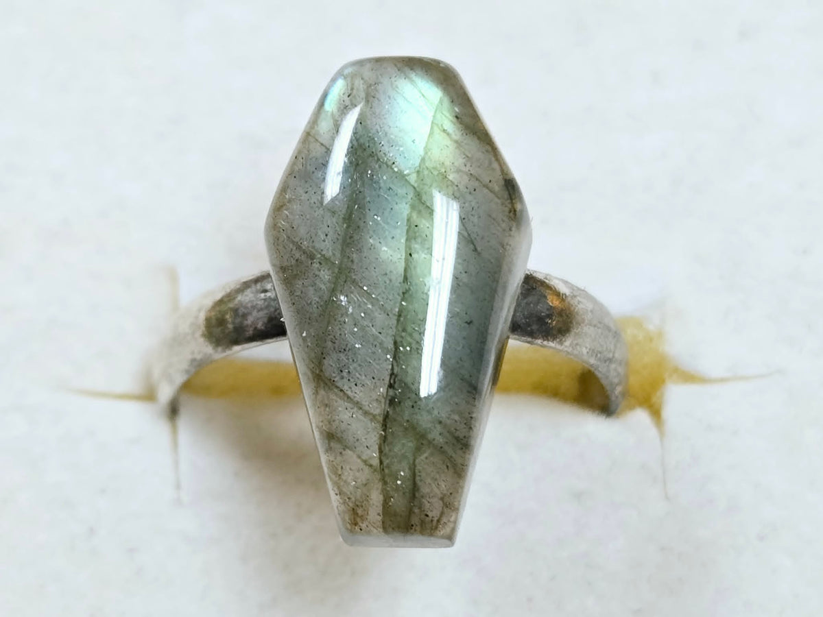 Adjustable Crystal Rings