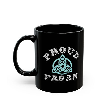 Proud Pagan 11oz Black Mug