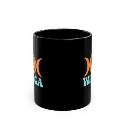 WICCA 11oz Black Mug