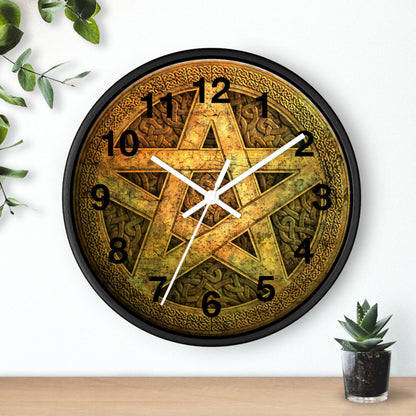 Wiccan Wall clock
