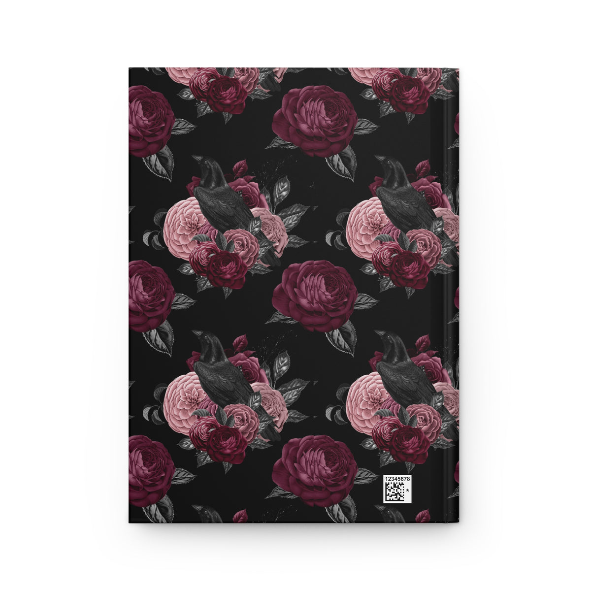 Glitter Skull Hardcover Journal Matte