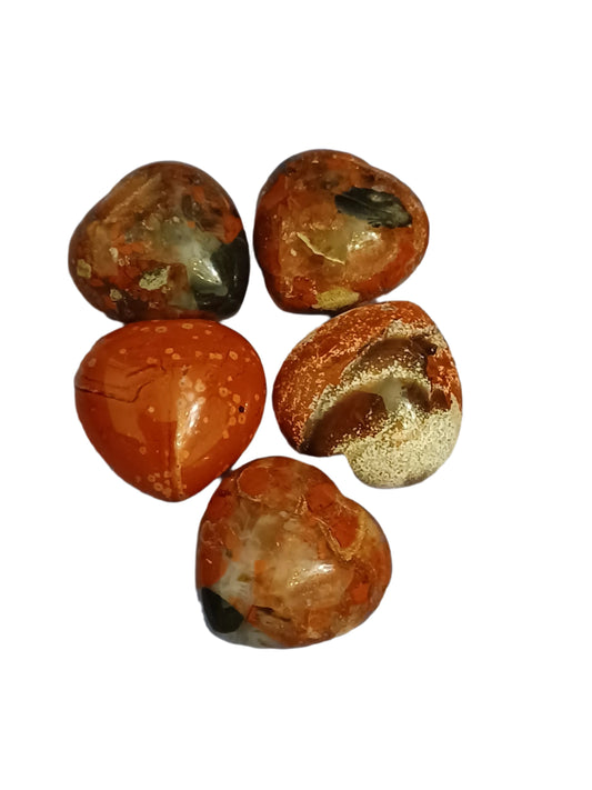Brecciated Jasper Heart - Small