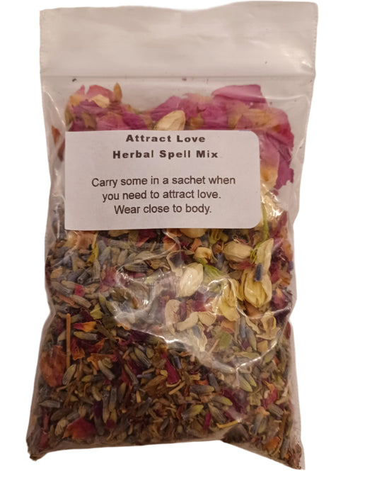 Attract Love Herbal Spell Mix