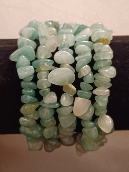 Green Aventurine Natural Stone Stretch Bracelet