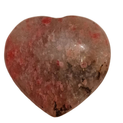 Rhodonite Heart - Large