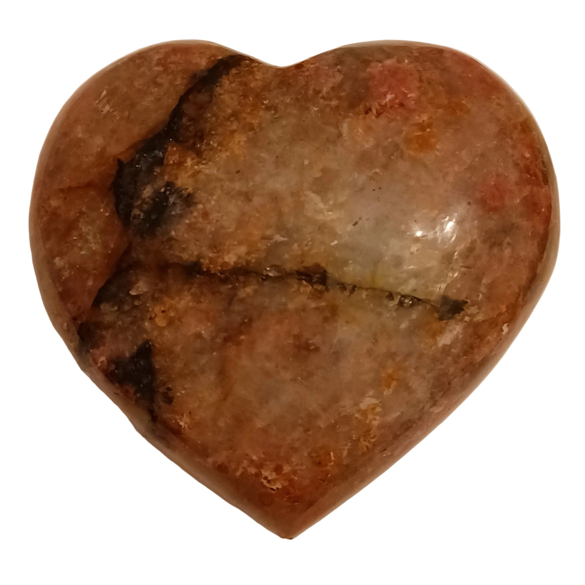 Rhodonite Heart - Large
