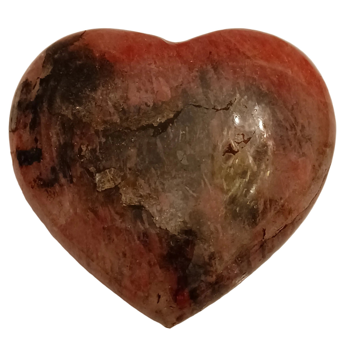 Rhodonite Heart - Large