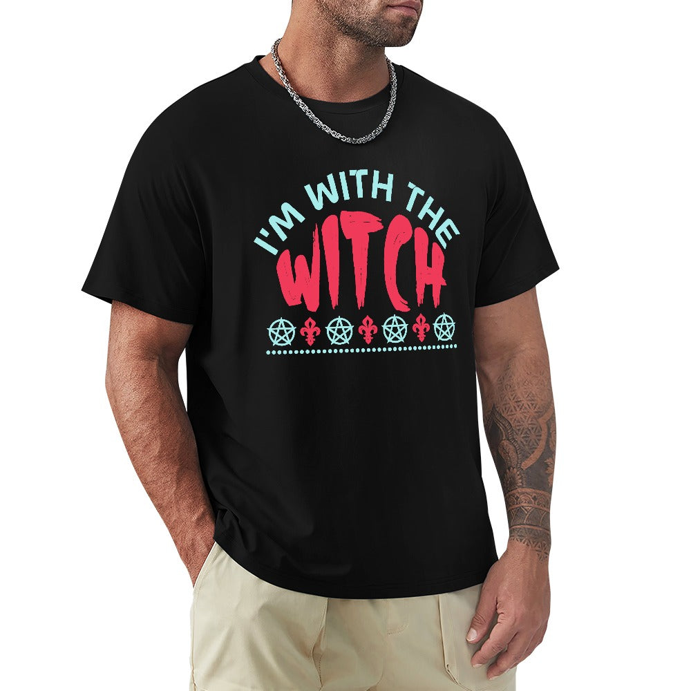 I'm With The Witch Men's T-shirt