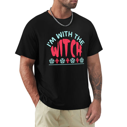 I'm With The Witch Men's T-shirt