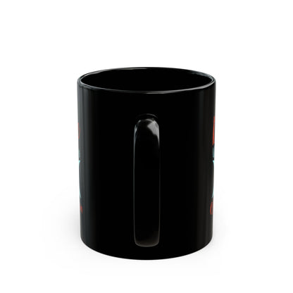Dance With The Tides Of The Moon 11oz Black Mug