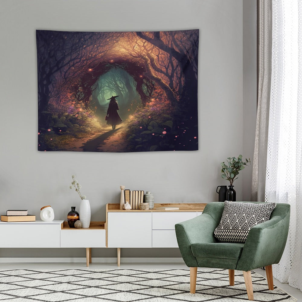 Witches Way Super Soft Wall Tapestry