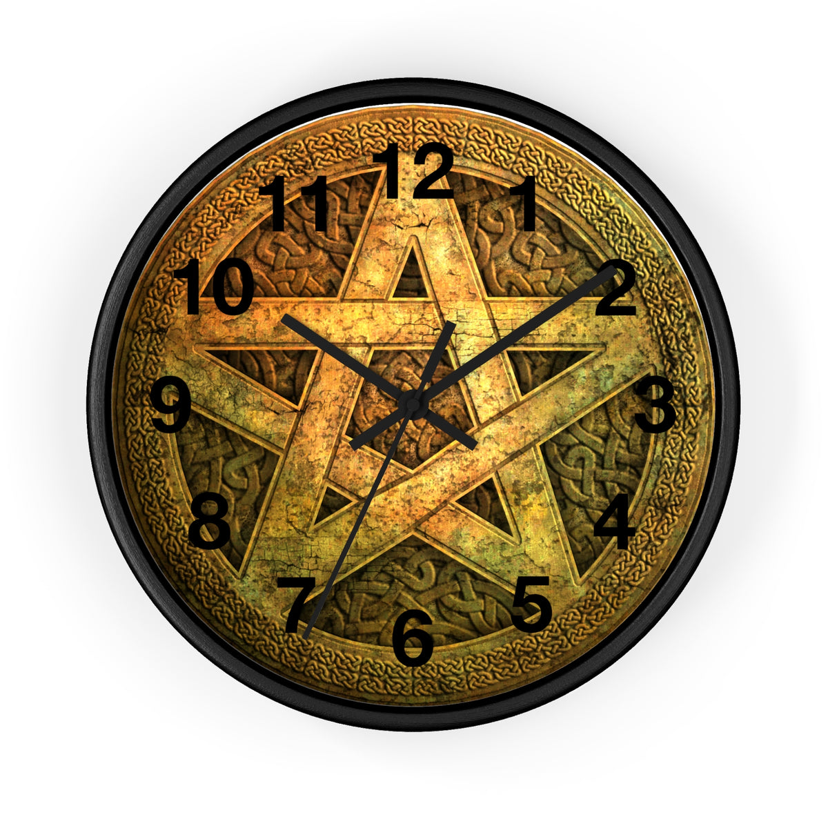 Wiccan Wall clock
