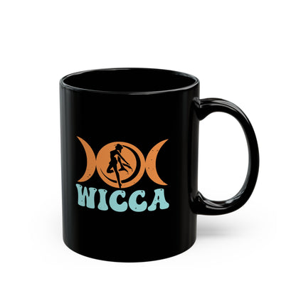 WICCA 11oz Black Mug