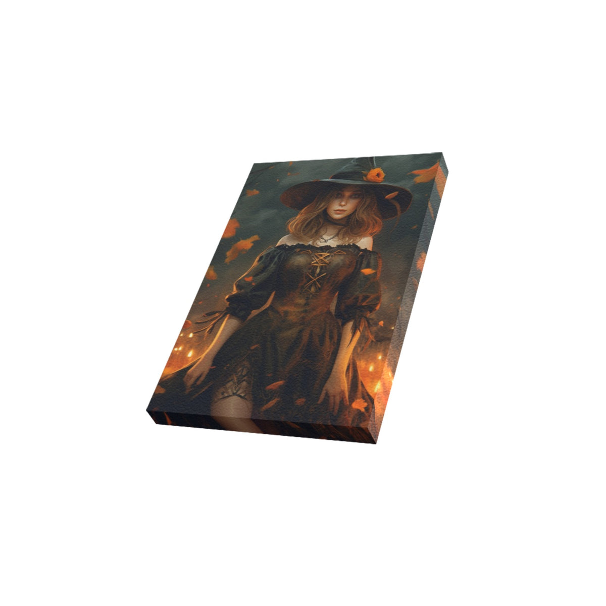 Witch Scene Canvas Print