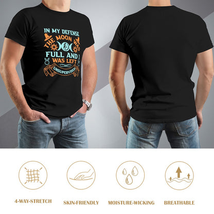 In My Defense The Moon Was Full Men's T-shirt