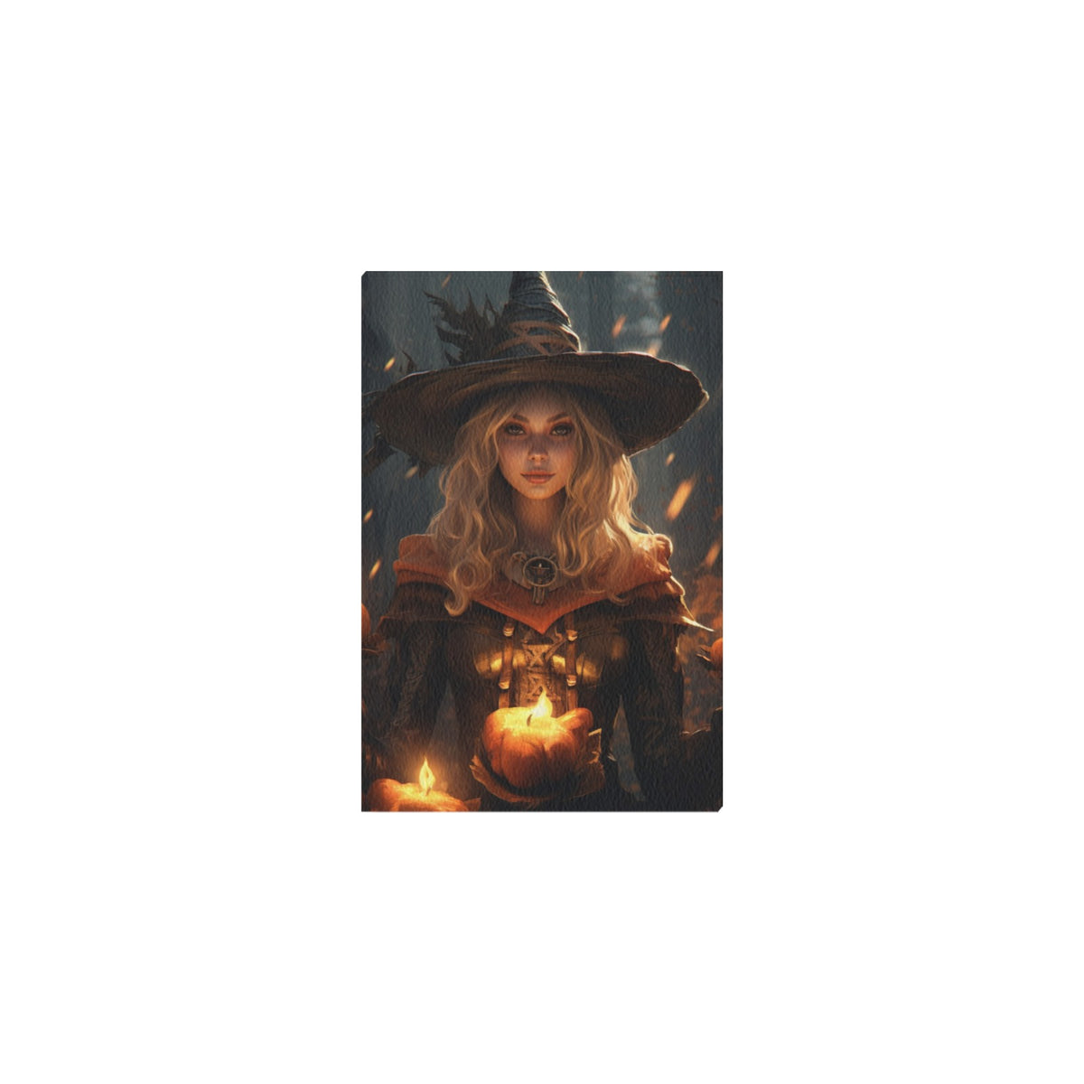 Witch Scene Canvas Print