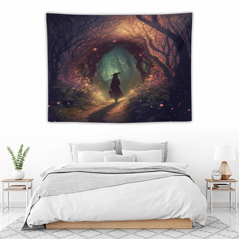 Witches Way Super Soft Wall Tapestry