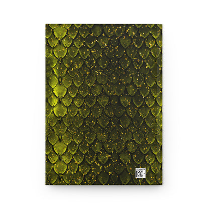 Golden Hardcover Journal Matte