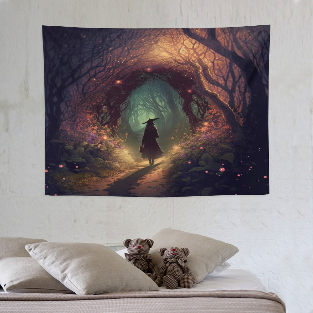 Witches Way Super Soft Wall Tapestry