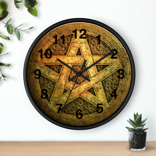 Wiccan Wall clock