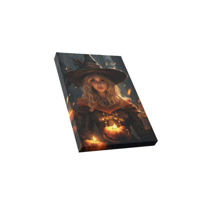 Witch Scene Canvas Print