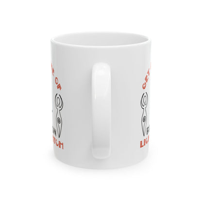 Get a Taste of Religion LICK A WITCH Ceramic Mug 11oz