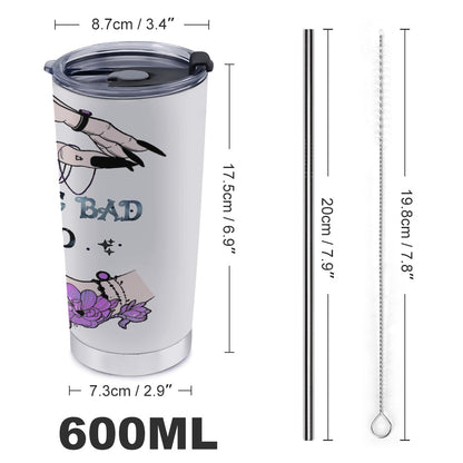 Make Being Bad Look Good Travel Coffee Mug