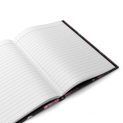 Glitter Skull Hardcover Journal Matte
