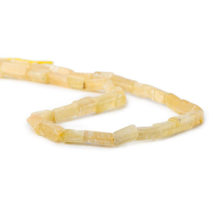 8mm Yellow Aventurine Plain Rectangle Beads, 14 inch 34pcs