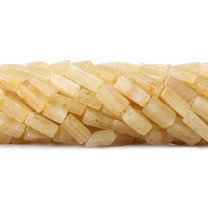 8mm Yellow Aventurine Plain Rectangle Beads, 14 inch 34pcs