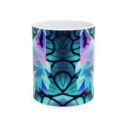 Wolf Ceramic Mug 11oz