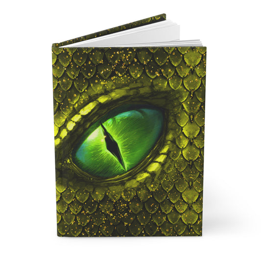 Golden Hardcover Journal Matte