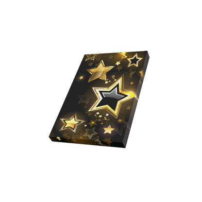 Gold Stars Canvas Print
