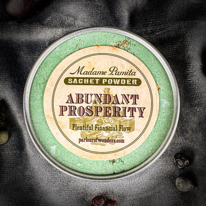 Abundant Prosperity Sachet Powder by Madame Pamita