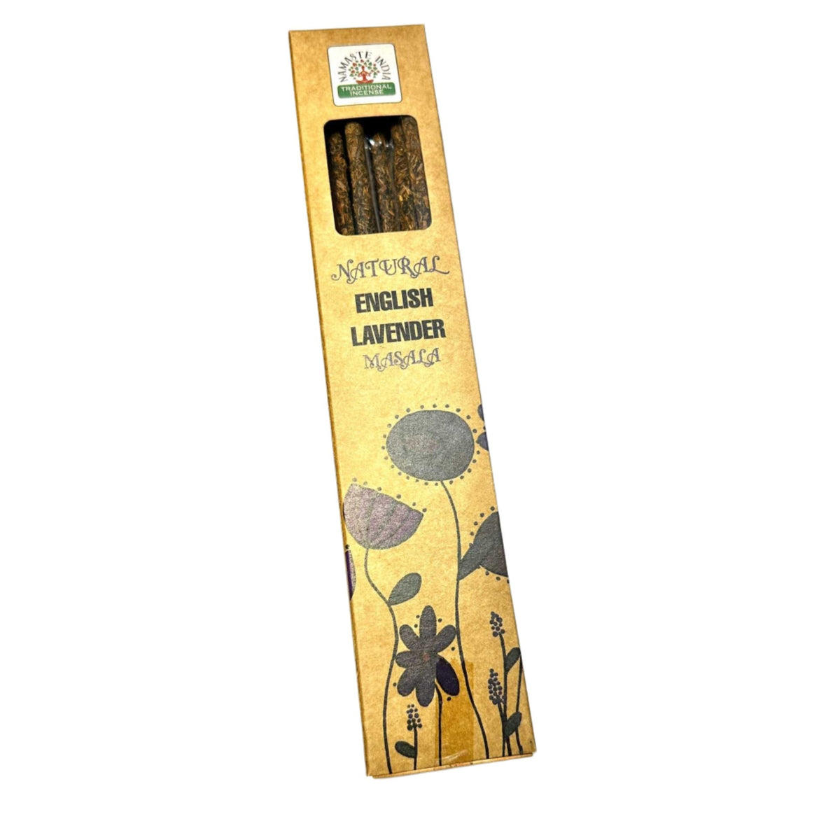 Natural English Lavender - Masala Incense Stick - Namaste India