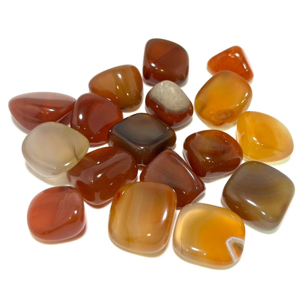 Carnelian Tumbled Pocket Stone