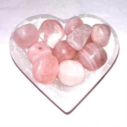 Rose Quartz Tumbled Pocket Stone