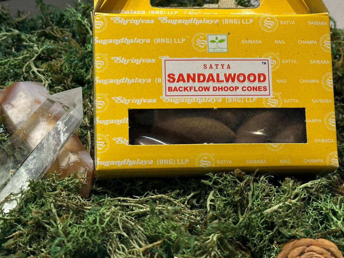Backflow Incense Cones - Satya